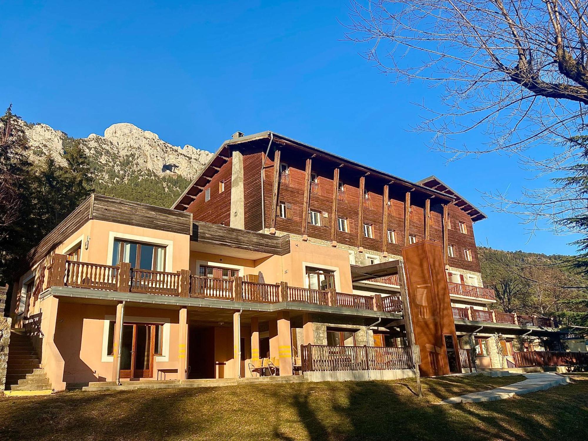 Auberge De Jeunesse Hi Valdeblore - Le Chalet Exterior foto